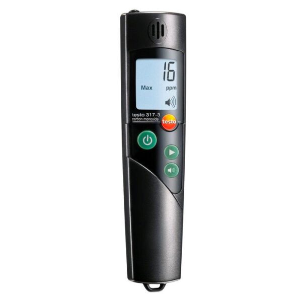 Detector de presencia de monóxido de carbono portátil testo 317-3