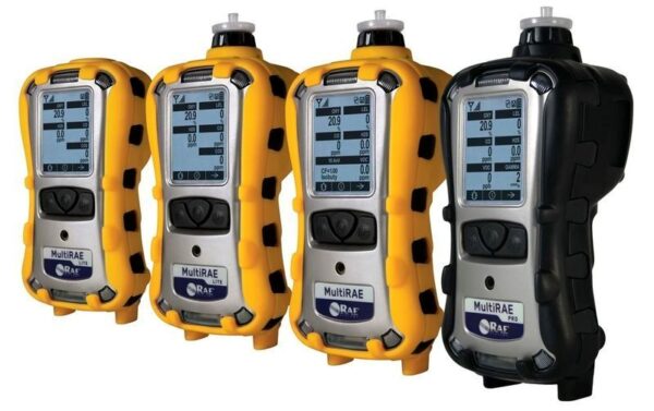 Detector multigás de gas combustible inalámbrico MultiRAE Family