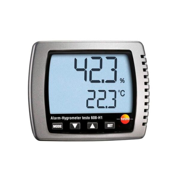 Termo-higrómetro digital portátil a punto de rocío humedad relativa testo 608 H1